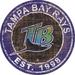 Tampa Bay Rays 24'' Round Heritage Logo Sign