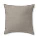 Wade Logan® Alkeria Square Pillow Cover & Insert Polyester/Polyfill/Linen in White | 20 H x 20 W x 3 D in | Wayfair