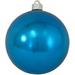 The Holiday Aisle® 6" (150mm) Ornament, Commercial Grade Shatterproof , Ball Shape Ornament Decorations in Blue | 12 H x 6 W x 6 D in | Wayfair