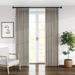 Wade Logan® Alkeria Linen Solid Semi-Sheer Pinch Pleat Single Curtain Panel Linen in White | 96 H in | Wayfair 1718EA9A41D3410F8BA3F8B0BF65A476