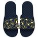 Men's ISlide Navy Milwaukee Brewers Loudmouth Logo Slide Sandals