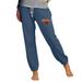 Women's Concepts Sport Navy Chicago Bears Mainstream Knit Jogger Pants
