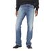 Silver Jeans Men's Gordie Loose Fit Straight Leg Jean (Size 40-32) Indigo, Cotton,Elastine