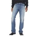 Silver Jeans Men's Gordie Loose Fit Straight Leg Jean (Size 38-34) Indigo, Cotton,Elastine