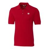 Men's Cutter & Buck Red New York Giants Advantage Polo