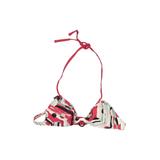 Mossimo Swimsuit Top Red Plunge Swimwear - Women's Size X-Large