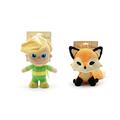 The Little Prince - Plush toy Characters from The Movie " The Little Prince" The Little Prince 9,44"/24cm and The Fox 7,87"/20 cm - Super soft quality (Pack Litte Prince and The Fox)