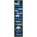 Buffalo Sabres 6'' x 24'' Personalized Family Banner Sign