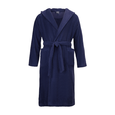 Möve Bademäntel unisex Kapuze Superwuschel deep sea - 596 XXL Schwarz