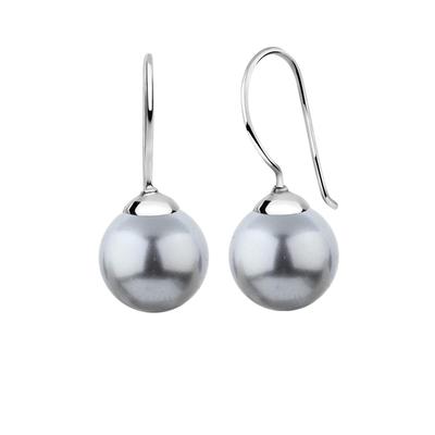 Nenalina - Ohrhänger Synthetische Perle 925er Silber Ohrringe Damen