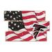 Atlanta Falcons 3-Plank Team Flag