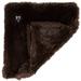 Ultra Plush Faux Fur Super Soft Reversible Pet Blanket, 56" L X 56" W X 1" H, Grizzly Bear, X-Large, Brown