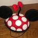 Disney Accessories | Disney Park Minnie Polka Dot Ear Hat Youth Size | Color: Red | Size: Osg