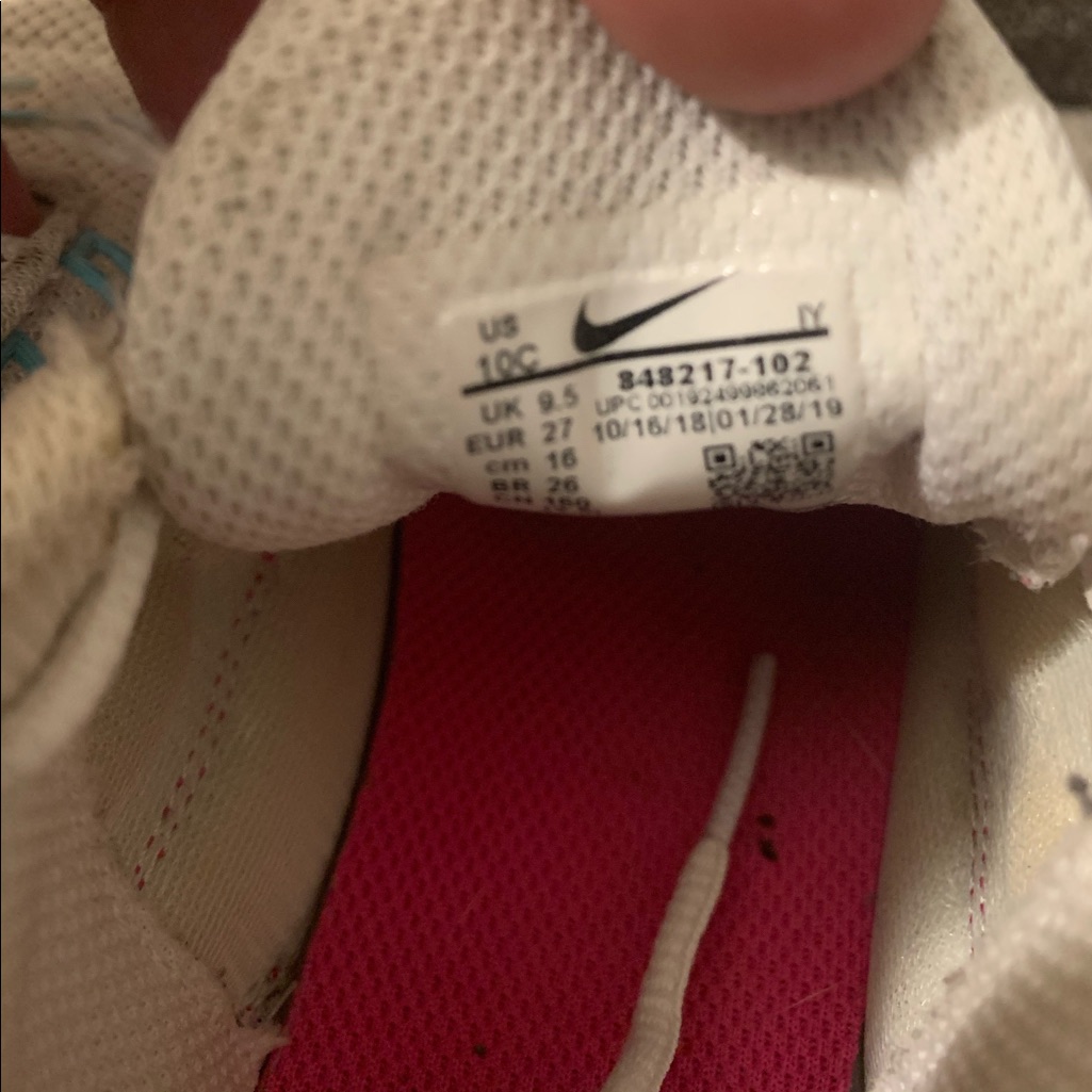 Nike Shoes | Girls Nike Shoes | Color: Pink/White | Size: 10g