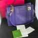 Kate Spade Bags | Kate Spade Nwot Elizabeth Baja Blue Shoulder Bag | Color: Blue/Purple | Size: Os