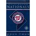 Washington Nationals 17'' x 26'' Team Coordinates Sign