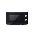 Sharp YC-MS01EB Microwave with Defrosting Function / 800 Watt / 20 Litres / 5 Power Levels/Includes Turntable/Mechanical Control