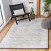 Gray 108 x 0.28 in Indoor Area Rug - Dakota Fields Geometric Handmade Tufted Light Area Rug Polyester | 108 W x 0.28 D in | Wayfair