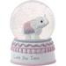 Precious Moments Love You Tons Elephant Resin & Glass Musical Snow Globe Resin in Pink | 6 H x 3.94 W x 3.94 D in | Wayfair 179303P