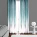 Deja Blue Studios Peacock Abstract Semi-Sheer Curtain Panels Polyester | 82 H in | Wayfair WC00016-2082a