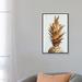 East Urban Home 'The Gold Pineapple' by Chelsea Victoria - Painting Print Canvas in Brown | 26 H x 18 W x 1.5 D in | Wayfair