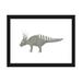 East Urban Home Styracosaurus Pencil Drawing w/ Digital Color by Alice Turner - Graphic Art Print Paper in Gray | 16 H x 24 W x 1 D in | Wayfair