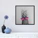 East Urban Home 'Mrs. Pineapple' by Chelsea Victoria - Painting Print in Black/White | 18 H x 18 W x 1.5 D in | Wayfair