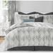 The Twillery Co.® Brennon Inovy Cotton Duvet Cover Set Cotton Percale in White | California King Duvet Cover + 2 Shams | Wayfair