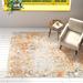 Orange/White 96 x 0.3 in Area Rug - Wade Logan® Besfort Abstract Ivory/Orange Area Rug | 96 W x 0.3 D in | Wayfair 592E343C051B4A13AD10A1066C76B578