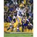 Clyde Edwards-Helaire LSU Tigers Autographed 16" x 20" Solo Run Photograph with "19 Champs" Inscription