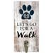 Utah State Aggies 6'' x 12'' Leash Holder Sign