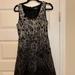 Anthropologie Dresses | Anthropologie Maeve Fading Tracery Swirl Print Dress Size 4 | Color: Black/White | Size: 4