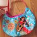 Disney Accessories | Disney Princess Elena Of Avalor Girl Handbag Purse Aqua Hispanic Red Girls Bag | Color: Blue/Red | Size: Osg