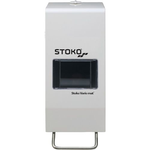 Spender Stoko Vario Mat H322xB126xT140ca.mm 1l,2ll weiß Stoko Image