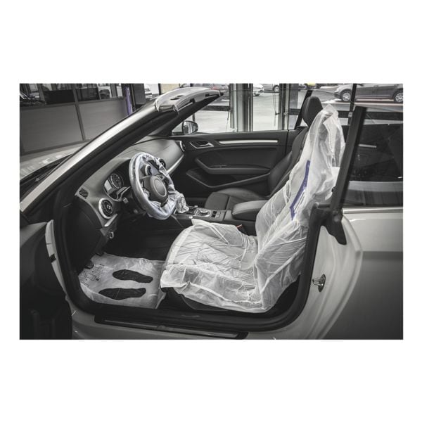 EICHNER 5-tlg. Schutz-Set Autoschonbezüge - 200 Sets weiß Image