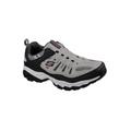 Men's SKECHERS® After Burn-Memory Fit Shoes by Skechers in Grey Black (Size 11 1/2 M)