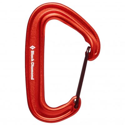 Black Diamond - Miniwire Carabiner - Schnappkarabiner rot Image