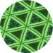 Green 0.35 in Indoor Area Rug - Ebern Designs Geometric Neon/Area Rug Polyester/Wool | 0.35 D in | Wayfair 76ECBCC7BB934C559A7E4AC2FD342B7E