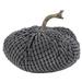 The Holiday Aisle® Chenille Weighted Pumpkin in Gray | 6.7 H x 8.5 W x 8.7 D in | Wayfair 151F3A6549524FC997B5A1B67FDB47C9