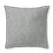 The Tailor's Bed Ticking Stripe 100% Cotton Zipper Sham in Gray | 26 H x 26 W in | Wayfair CPP-TS-BK-PS-EU