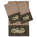 House of Hampton® Timsbury 3 Piece Turkish Cotton Towel Set Terry Cloth/Turkish Cotton in Black/Brown | 27 W x 54 D in | Wayfair