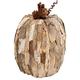 The Holiday Aisle® Pinecone & Bark Pumpkin | 9.4 H x 7.5 W x 7.5 D in | Wayfair FF20FAB1F7514CE8BE88CE7CE9A10BF4