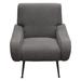 Armchair - Diamond Sofa Cameron 38" Wide Armchair Polyester/Fabric in Gray | 34 H x 38 W x 34 D in | Wayfair CAMERONCHCC