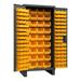 WFX Utility™ Mercury 78" H x 36.13" W x 24" D Bin Cabinet, Wood in Yellow | 78 H x 36.13 W x 24 D in | Wayfair F88B7C3B2A444922838FD7667BC91CAD