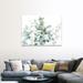 Winston Porter Eucalyptus I Cool by Danhui Nai - Painting Print Canvas in White | 36 H x 48 W x 1.25 D in | Wayfair
