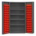 WFX Utility™ Phalaenopsis 72" H x 36.13" W x 24.56" D Storage Cabinet, Wood in Red | 72 H x 36.13 W x 24.56 D in | Wayfair