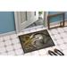 Highland Dunes Zakariyah Heron Non-Slip Indoor Door Mat Synthetics | Rectangle 1'6" x 2' 3" | Wayfair 6B94B5DA781B4F12992030D648AF6191