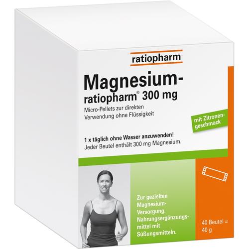 ratiopharm – MAGNESIUM- 300 mg Micro-Pellets m.Gran. Mineralstoffe