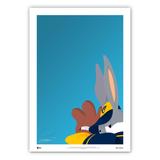 Milwaukee Brewers 14'' x 20'' Bugs Bunny Limited Edition Fine Art Print