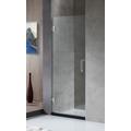 Passion Series 24 in. by 72 in. Frameless Hinged Shower Door in Chrome with Handle - ANZZI SD-AZ8075-01CH